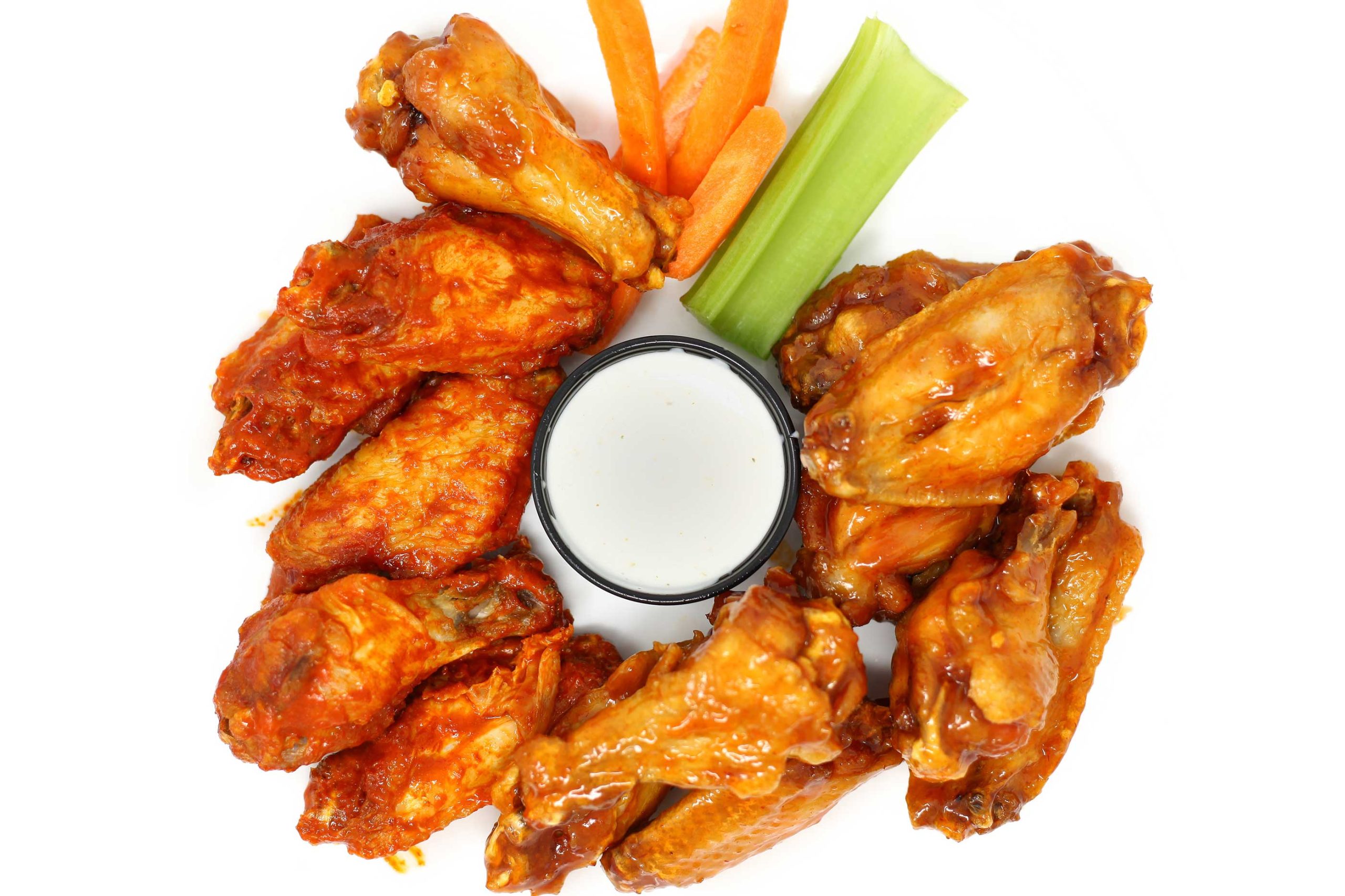 Flavored Chicken Wing Tray